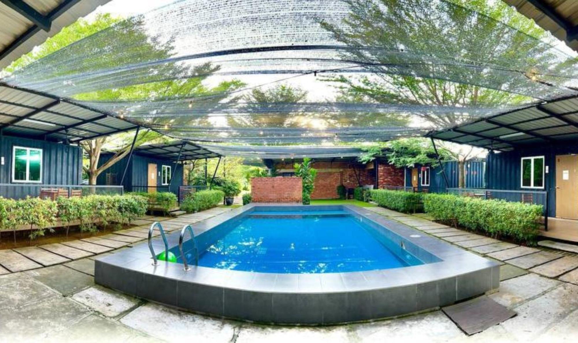 Petak Padin Cottage By The Pool, Kepala Batas  Eksteriør billede